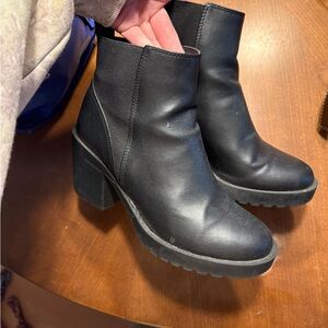 H&M Black Heeled Boots